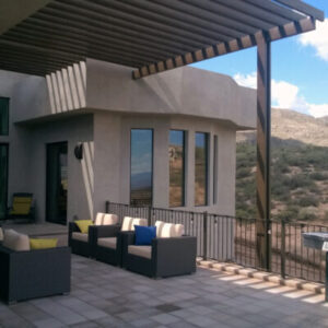 Image of a covered patio
